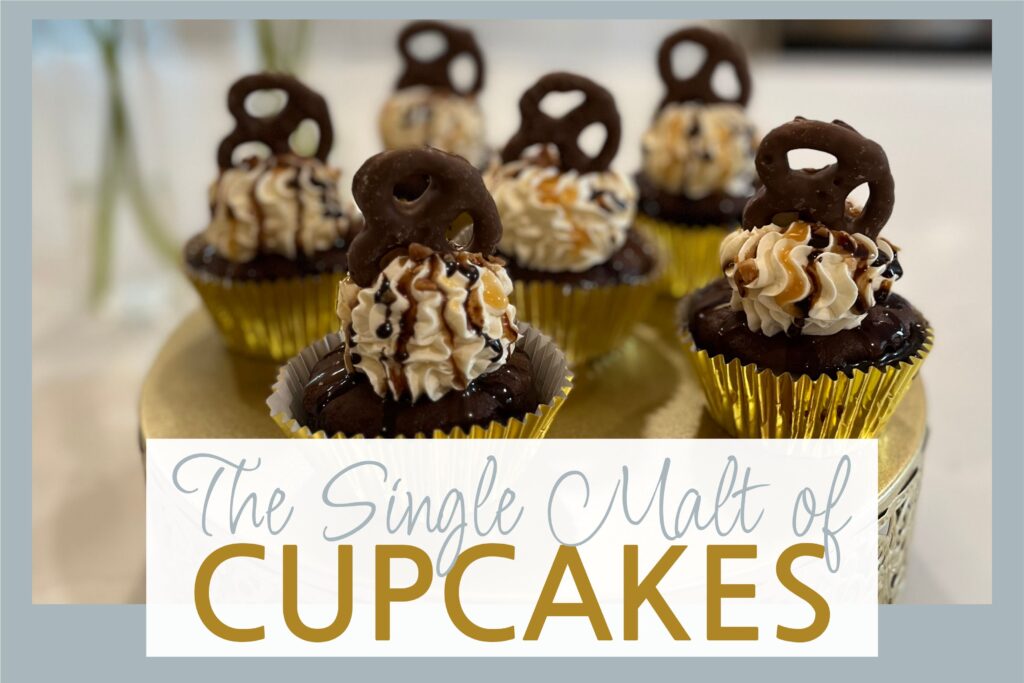 The Single Malt of cupcakes gluten-free luxury dessert feature image